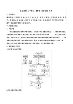 系统砂浆(中空)锚杆