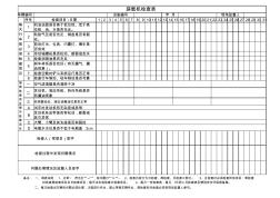 装载机检查记录表 (2)