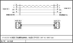 西门子S7-200、S7-300系列PLC编程电缆制作图(MPI电缆)(3)