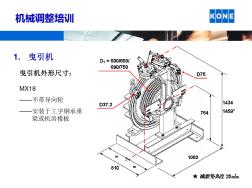 通力电梯曳引机ppt课件