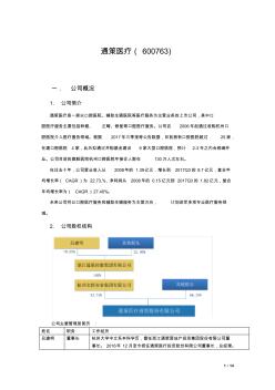 通策医疗深度研究报告