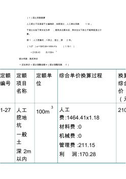 造價(jià)員培訓(xùn)教案例題