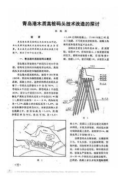 青島港木質(zhì)高樁碼頭技術(shù)改造的探討