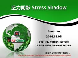 页岩气水平井水力压裂应力阴影效应StressShadow-RVS201412FT003
