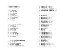 項(xiàng)目監(jiān)理部管理資料目錄