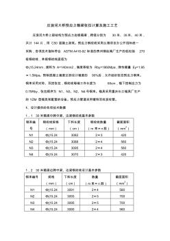 预应力箱梁张拉计算及施工工艺