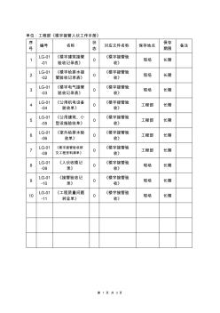 记录表格清单(20200707134116)