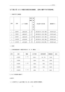 路灯杆标准参数(20200929121051)