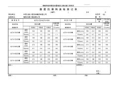 路面抗滑构造深度检测记录3