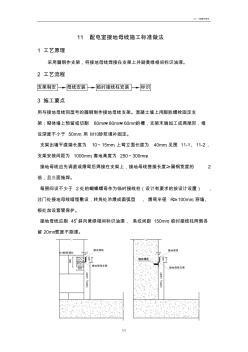 配电室接地母线施工标准做法(20200928191853)