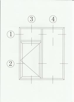 铝合金平开窗送检节点图1(3)