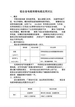 铝合金电缆和铜电缆应用对比 (2)