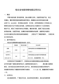 铝合金电缆和铜电缆应用对比 (3)