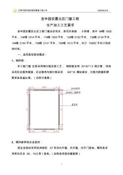 门窗生产工艺要求 (2)