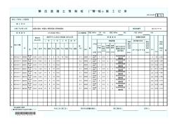 静压混凝土预制桩-钢桩施工记录(A4范例)