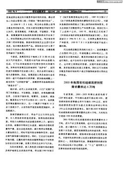 2005年我国有机硅建筑密封胶需求量将达6万吨