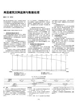 高层建筑沉降监测与数据处理