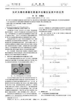 光纤光栅传感器在路基冲击碾压监测中的应用