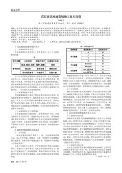 高层建筑玻璃幕墙施工技术探微