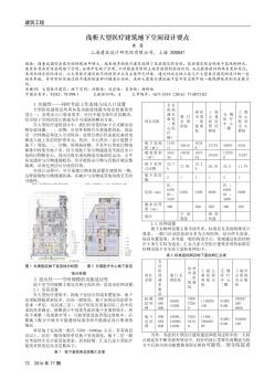 浅析大型医疗建筑地下空间设计要点