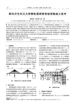新白沙沱长江大桥钢桁梁跨既有线顶推施工技术