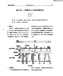 镇江电厂一期煤码头工程的桩基设计