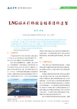 LNG码头引桥墩台桩基结构选型