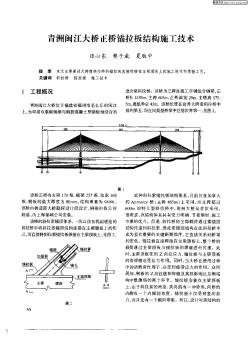 青洲闽江大桥正桥锚拉板结构施工技术