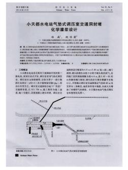 小天都水電站氣墊式調(diào)壓室交通洞封堵化學(xué)灌漿設(shè)計