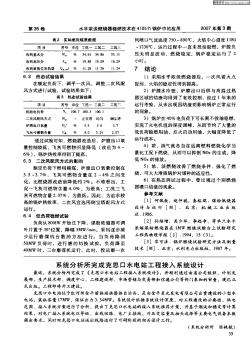 系统分析所完成克思口水电站工程接入系统设计