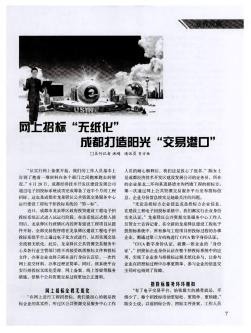 网上招标“无纸化”成都打造阳光“交易港口”