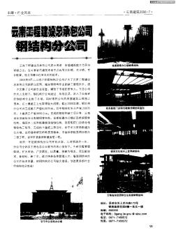 云南工程建设总承包公司钢结构分公司