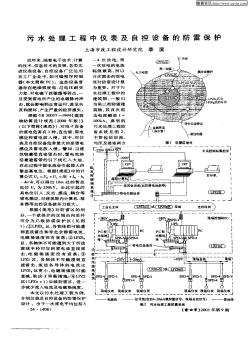 污水處理工程中儀表及自控設備的防雷保護