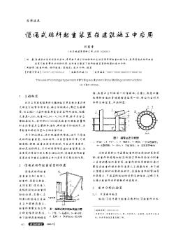 缆绳式桅杆起重装置在建筑施工中应用