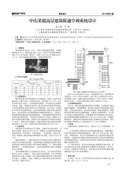 中山某超高層建筑暖通空調(diào)系統(tǒng)設(shè)計