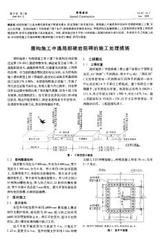 盾构施工中遇局部硬岩阻碍的施工处理措施