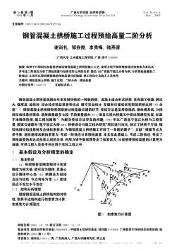 钢管混凝土拱桥施工过程预抬高量二阶分析