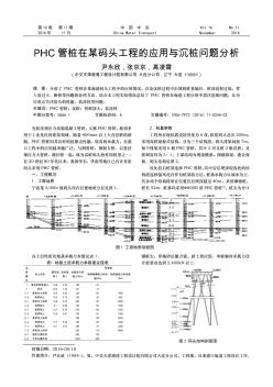 PHC管桩在某码头工程的应用与沉桩问题分析