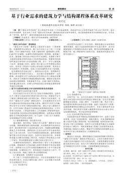 基于行业需求的建筑力学与结构课程体系改革研究