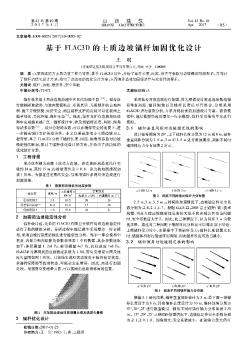 基于FLAC3D的土质边坡锚杆加固优化设计