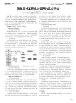 強化園林工程成本管理的幾點建議