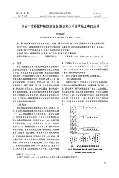 多头小直径搅拌桩防渗墙在漳卫南运河堤防施工中的应用