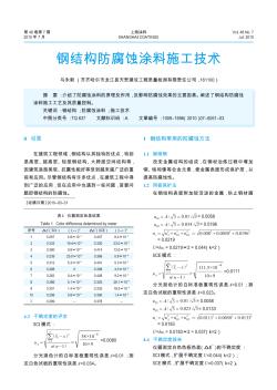 钢结构防腐蚀涂料施工技术