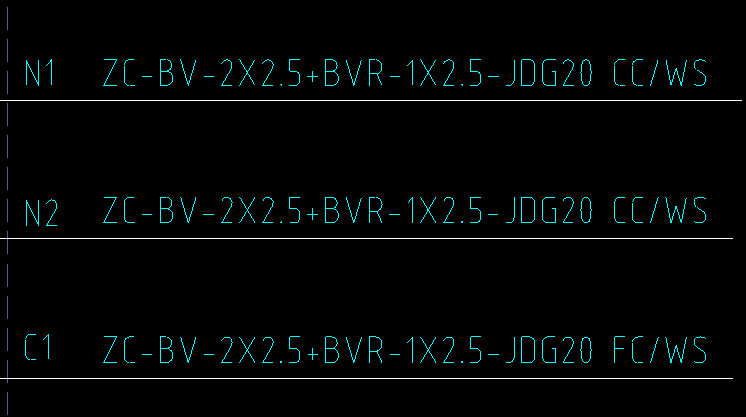  如何区分ZC-BV-2X2.5和BVR-1X2.5电线的组合？