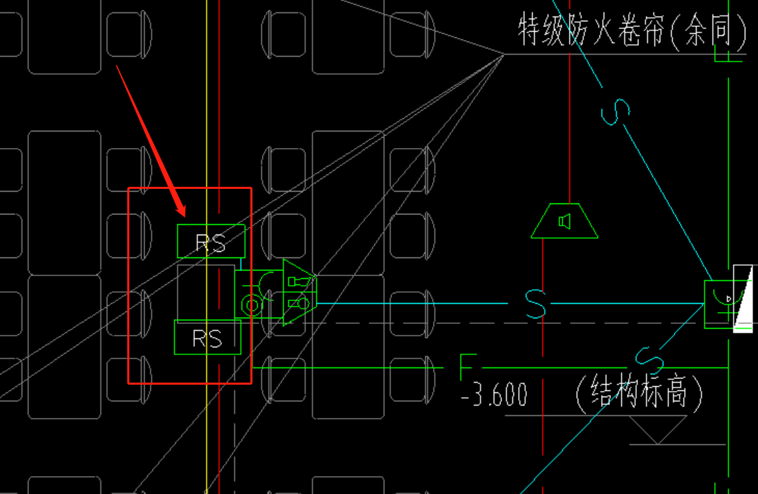 防火卷帘门上的箭头指示物是什么？请教大神解答！
