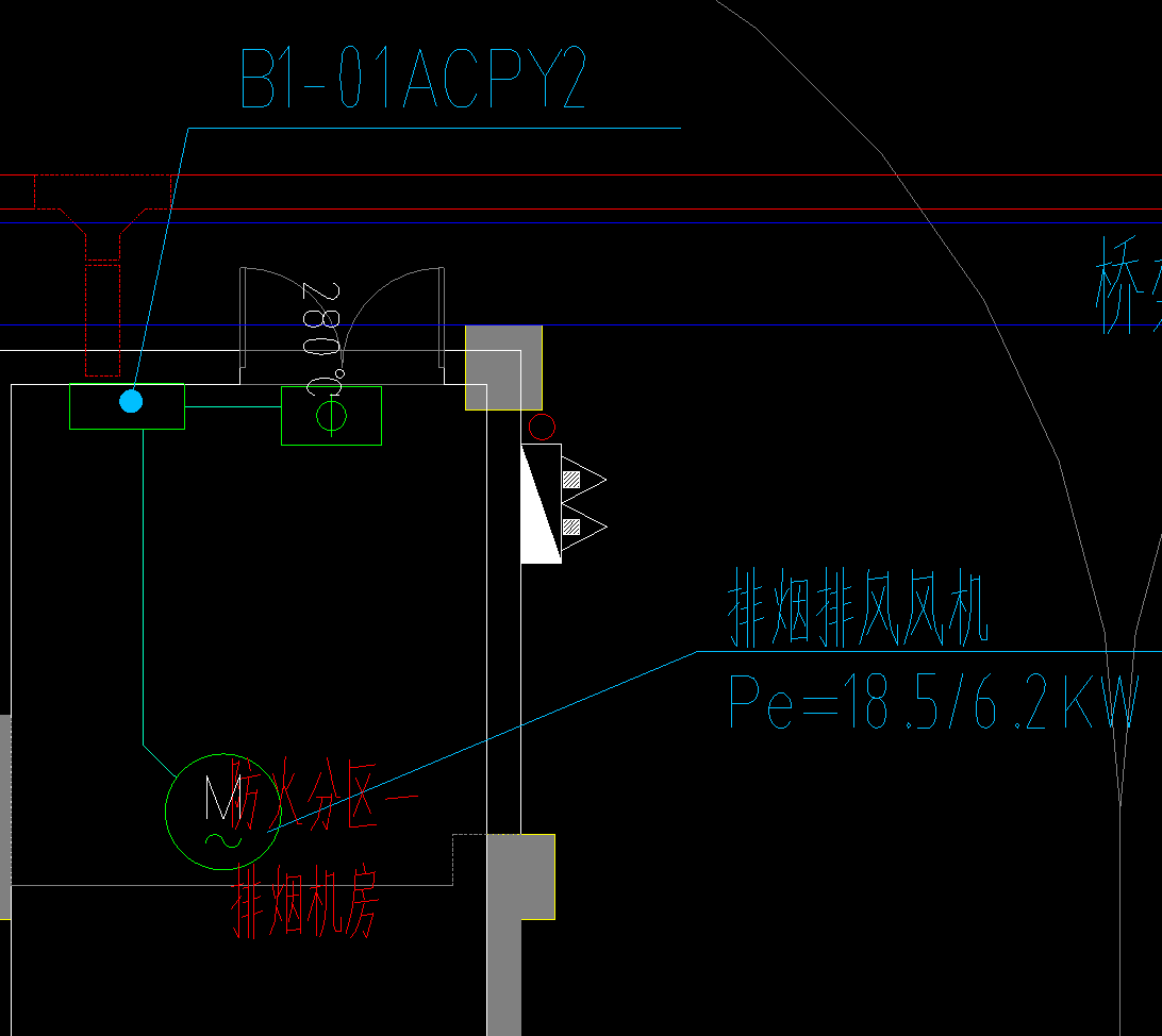  计算电缆接头数量和预留长度时，排烟风机控制箱到电机电缆该怎么考虑？