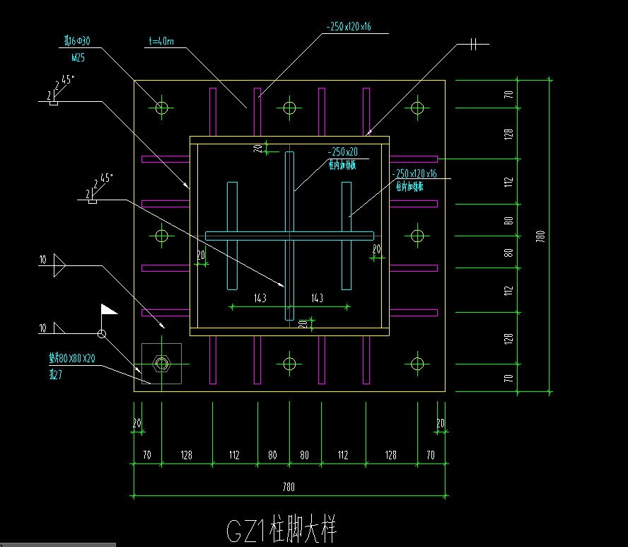  如何根据图形判断这是实腹钢柱还是空腹钢柱的定额？