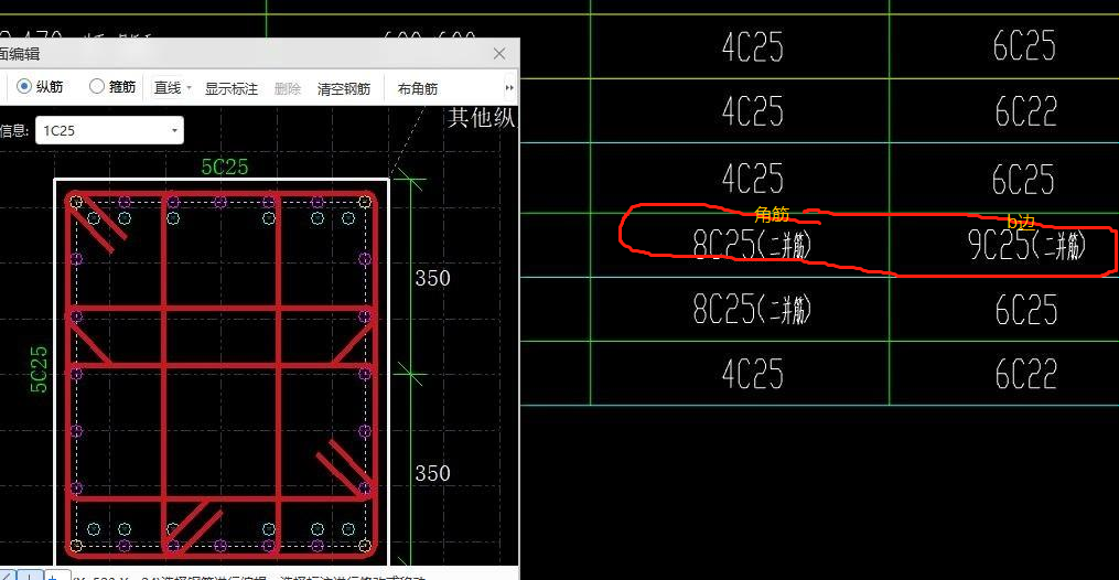  该如何正确绘制图纸上的二并筋？