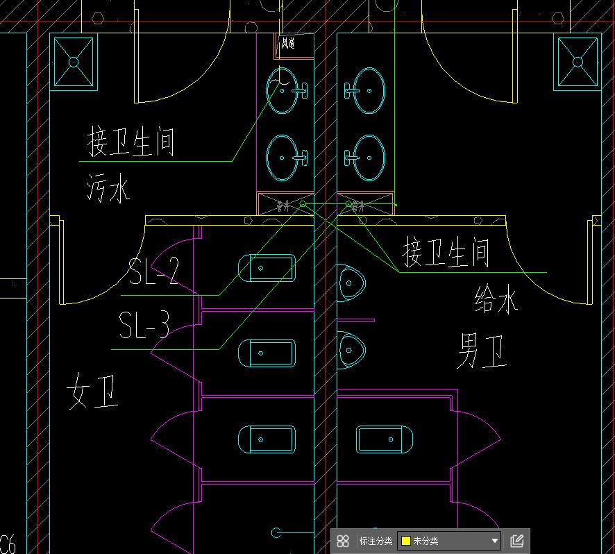 需要在卫生间墙面安装穿管，该选择哪种类型的套管？刚性防水还是普通填料？