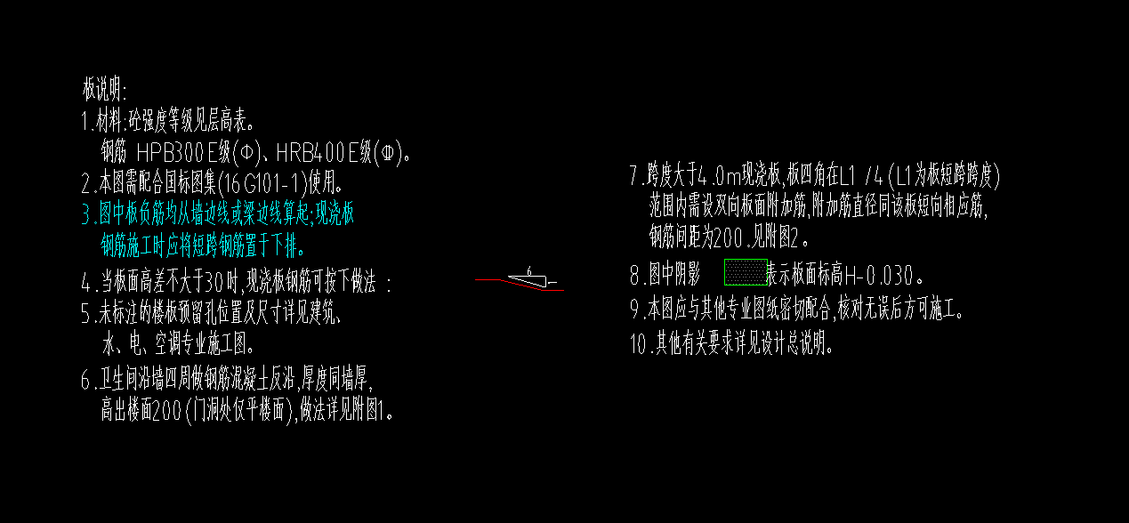  空调板设计中仅标注了面筋，是否意味着缺少底筋？